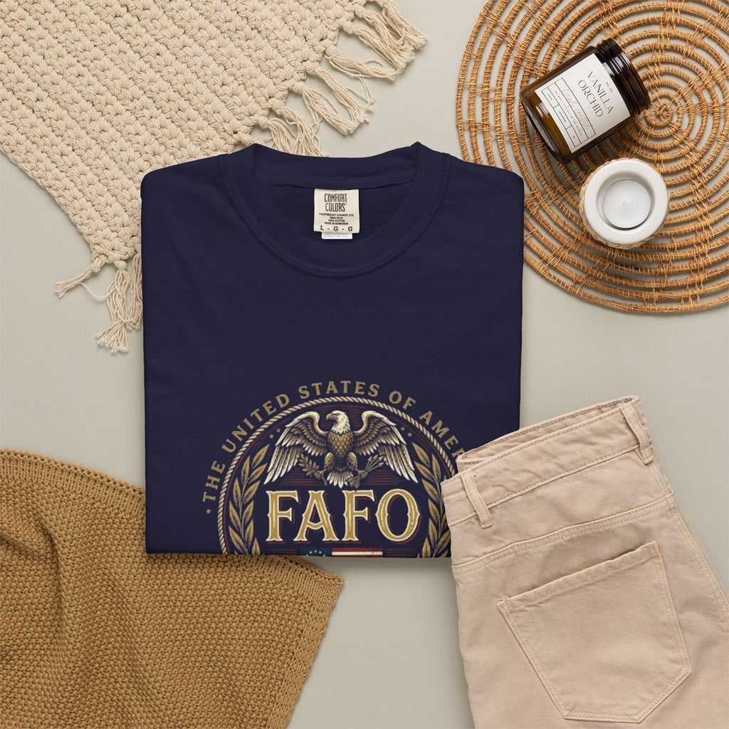 FAFO Eagle T-Shirt | Patriotic Graphic Tee | 1776 Freedom Gear
