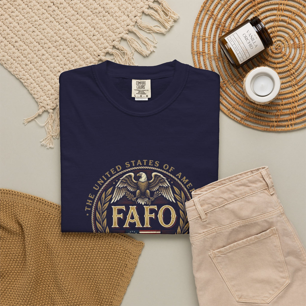 FAFO Eagle T-Shirt | Patriotic Graphic Tee | 1776 Freedom Gear