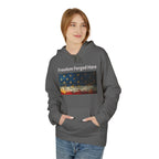 Freedom Forged Here American Flag Hoodie | Patriotic USA - 250 USA Celebration