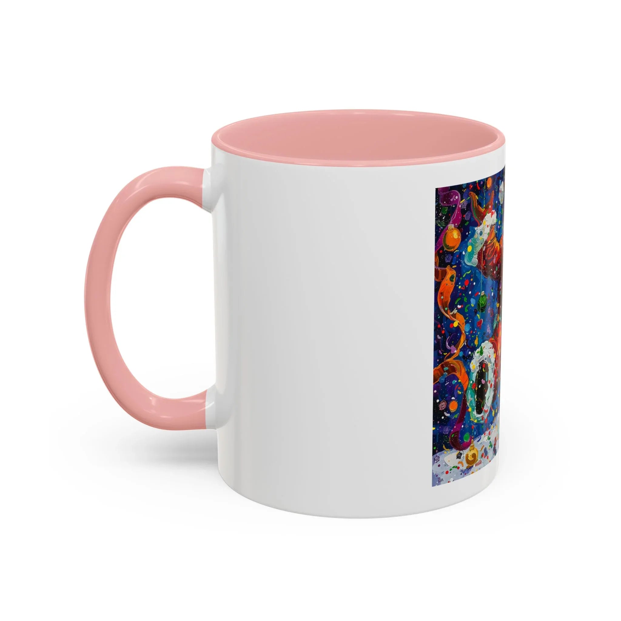 Festive Santa Coffee Mug, Christmas Mug, Holiday Gift Mug, Santa Claus Cup, Winter Decor - 250 USA Celebration