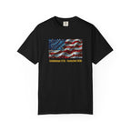 American Flag T-Shirt – "Established 1776 • Perfected 2026" Patriotic Tee