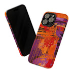 Abstract Drip Paint Tough Case | Phone Case - 250 USA Celebration