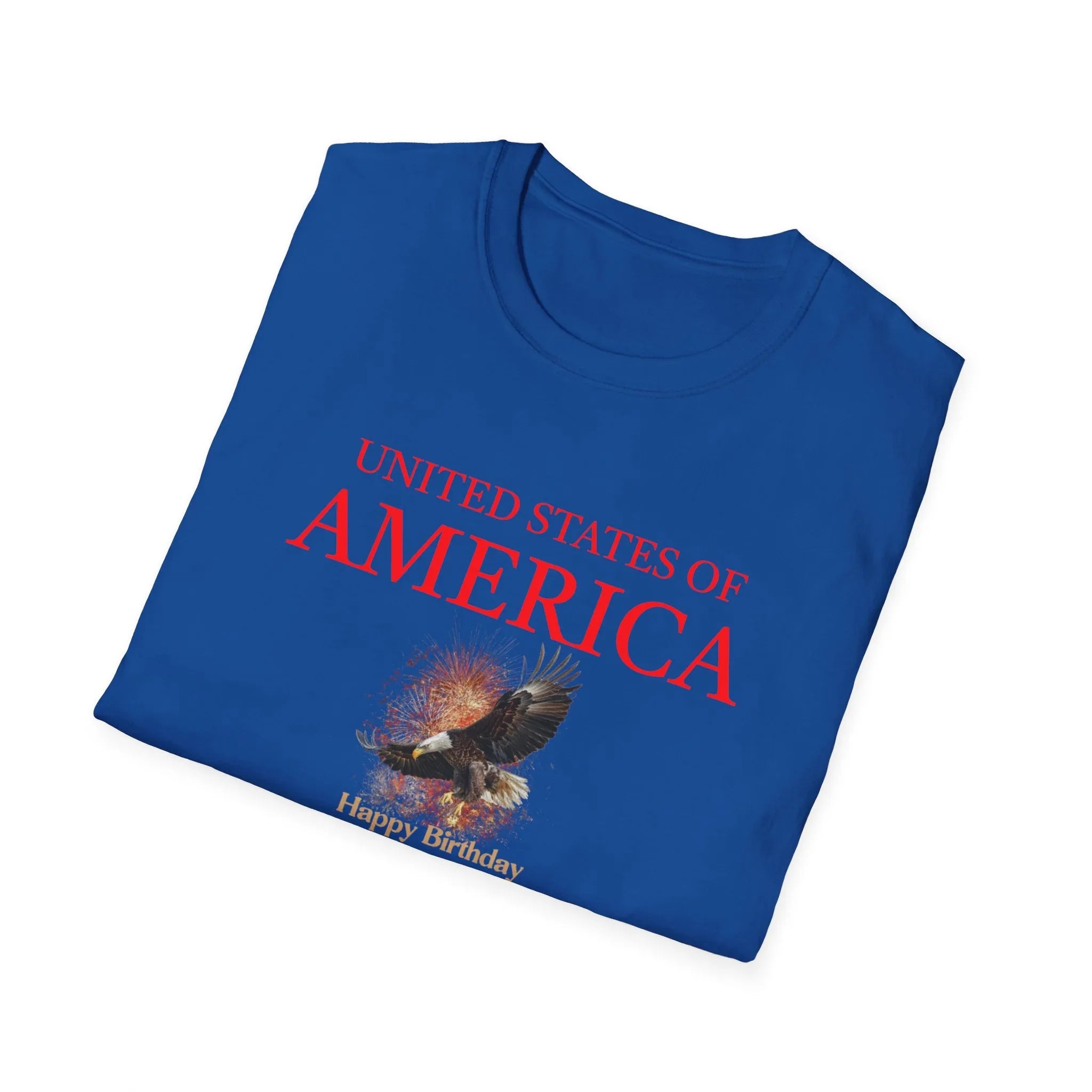 Unisex Softstyle T-Shirt - 250 USA Celebration