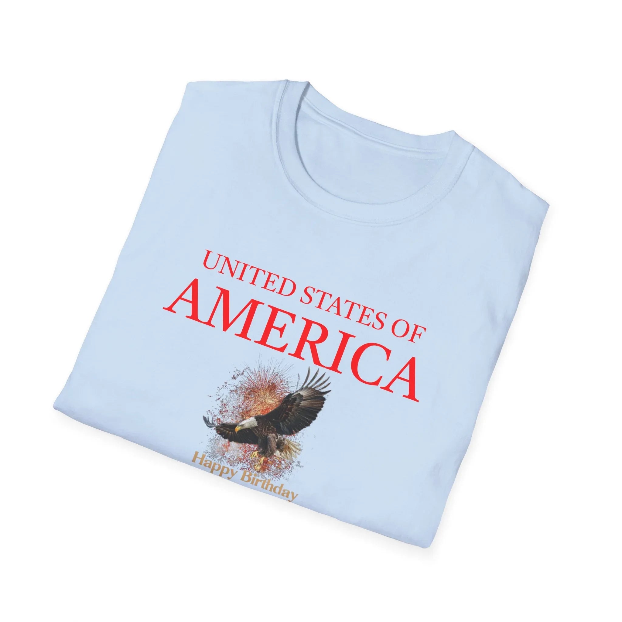 Unisex Softstyle T-Shirt - 250 USA Celebration