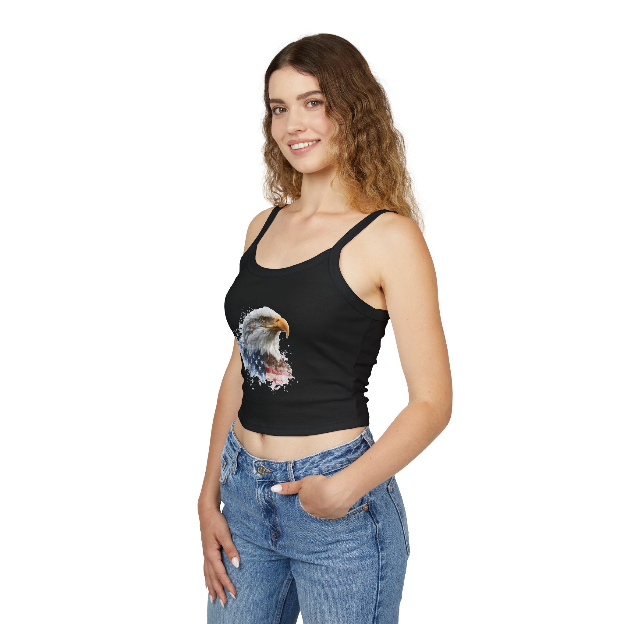 America 250 Eagle Tank Top| Official 250th Anniversary EditionAmerican Flag Bald Eagle Tank Top | Patriotic Eagle Artwork
