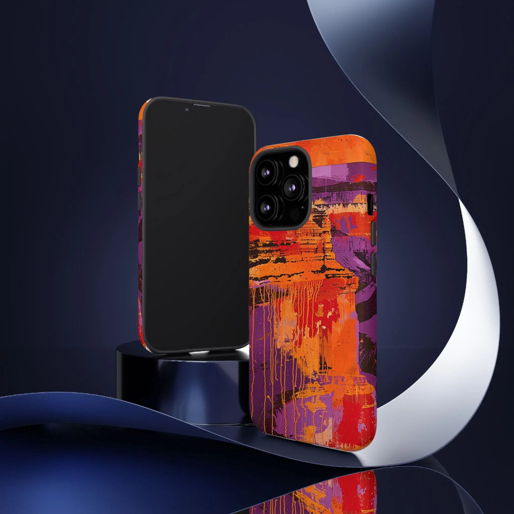 Abstract Drip Paint Tough Case | Phone Case - 250 USA Celebration