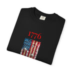 1776–2026 Vintage Flag T-Shirt — Patriotic Independence Day Tee