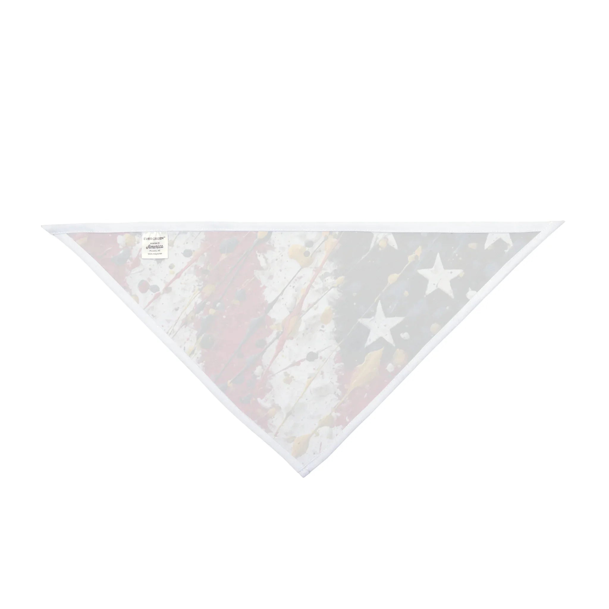 Patriotic Pet Bandana for Dogs - USA Flag Print, Adjustable Dog Scarf for Independence Day, Pet Gifts, Holiday Outfits, USA Pet Apparel - 250 USA Celebration