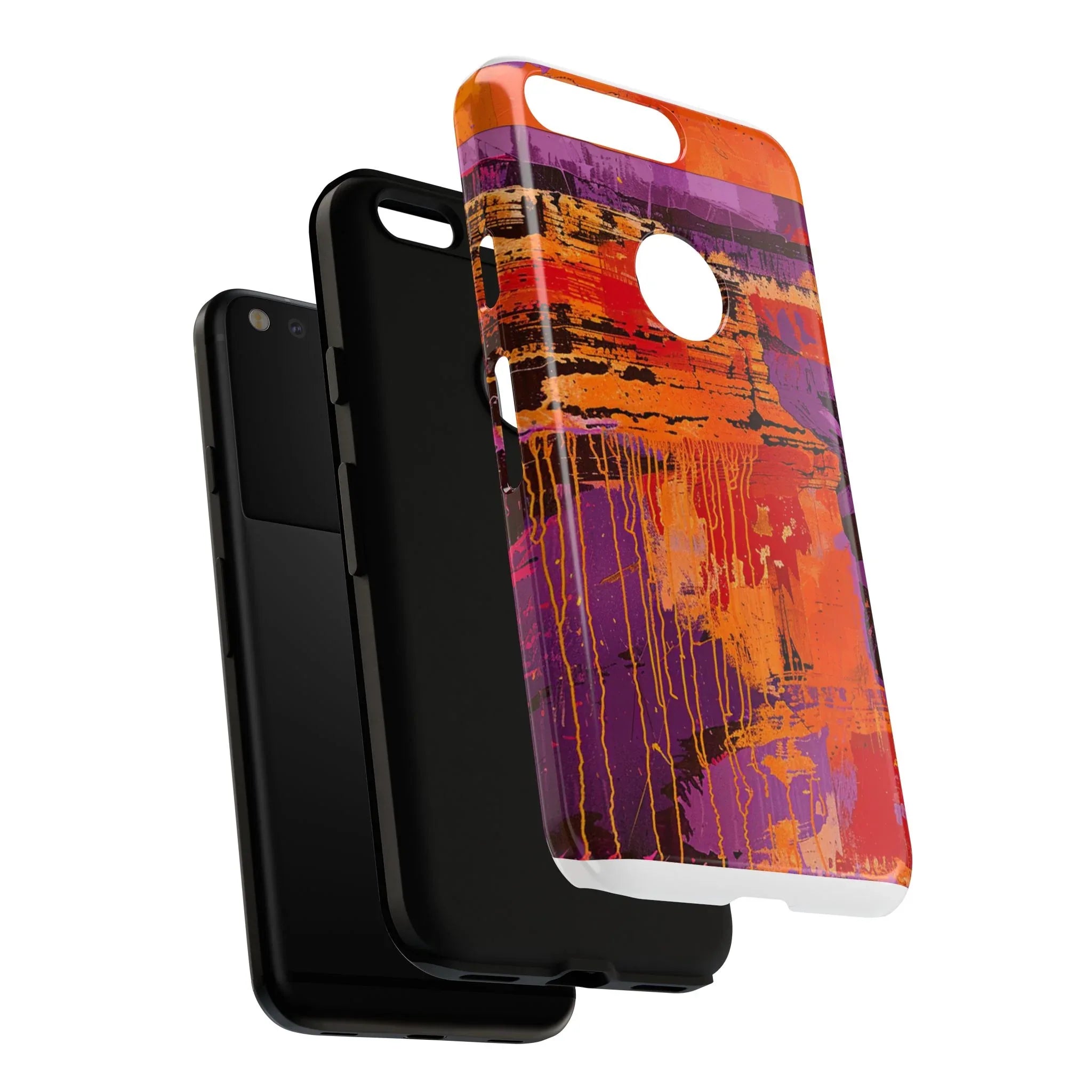 Abstract Drip Paint Tough Case | Phone Case - 250 USA Celebration
