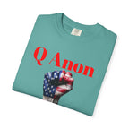 Q Anon Fist T-shirt | WWG1WGA Print - 250 USA Celebration