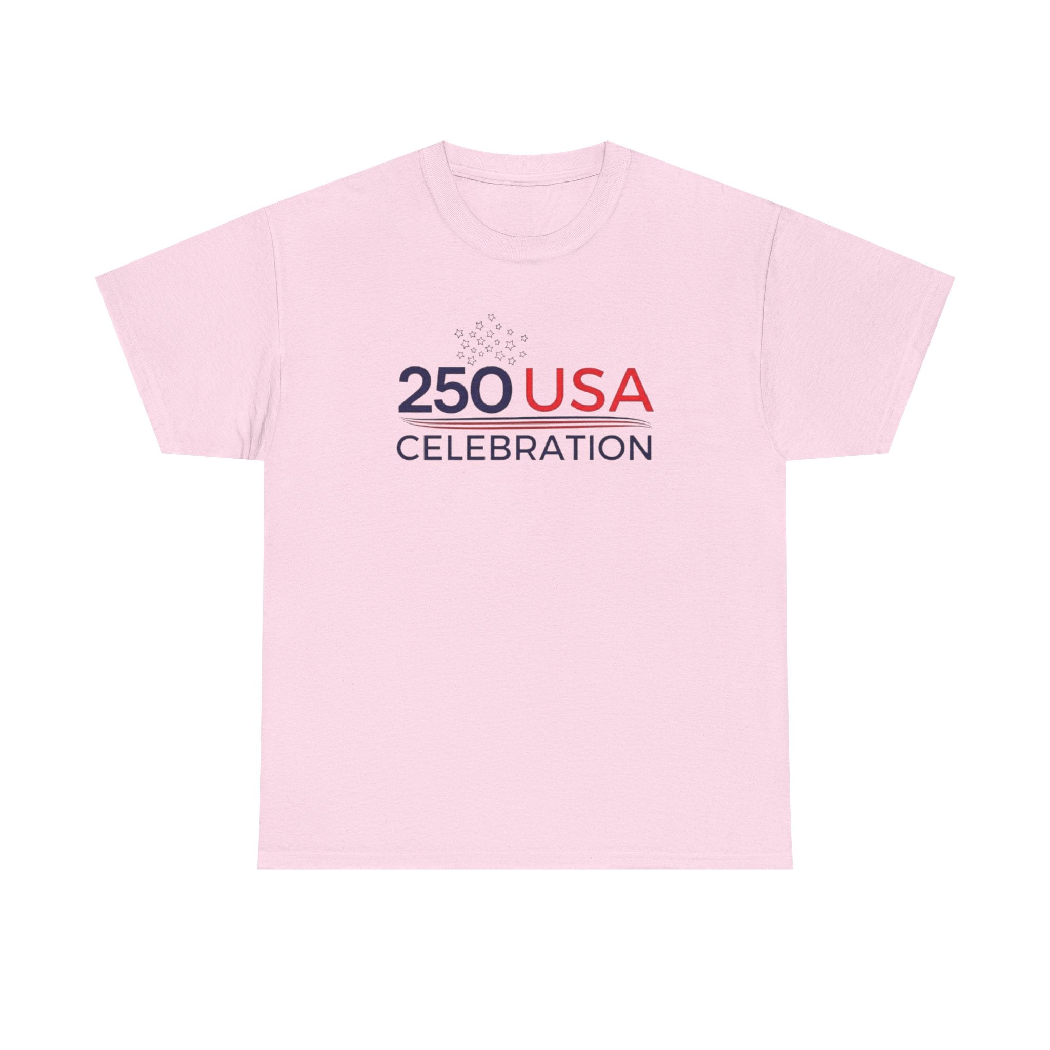 America 250 Tee Shirt | Official 250th Anniversary Edition - 250 USA Celebration Chest Logo Tee | Fourth of July Americana T-Shirt