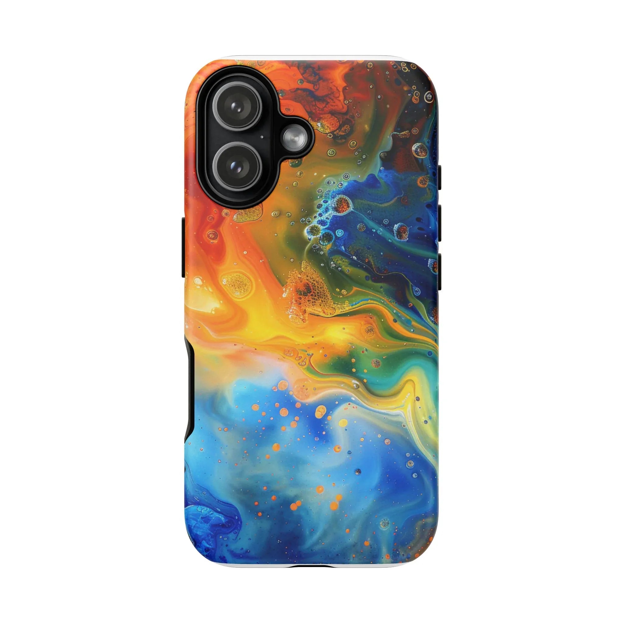 Abstract Colorful Swirl Phone Case | Tough Protective iPhone Cover - 250 USA Celebration