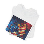 Patriotic Freedom Tee, Unisex Jersey Short Sleeve Tee, American Flag Shirt, Fourth of July Apparel, Independence Day Outfit, Gift for [...] - 250 USA Celebration