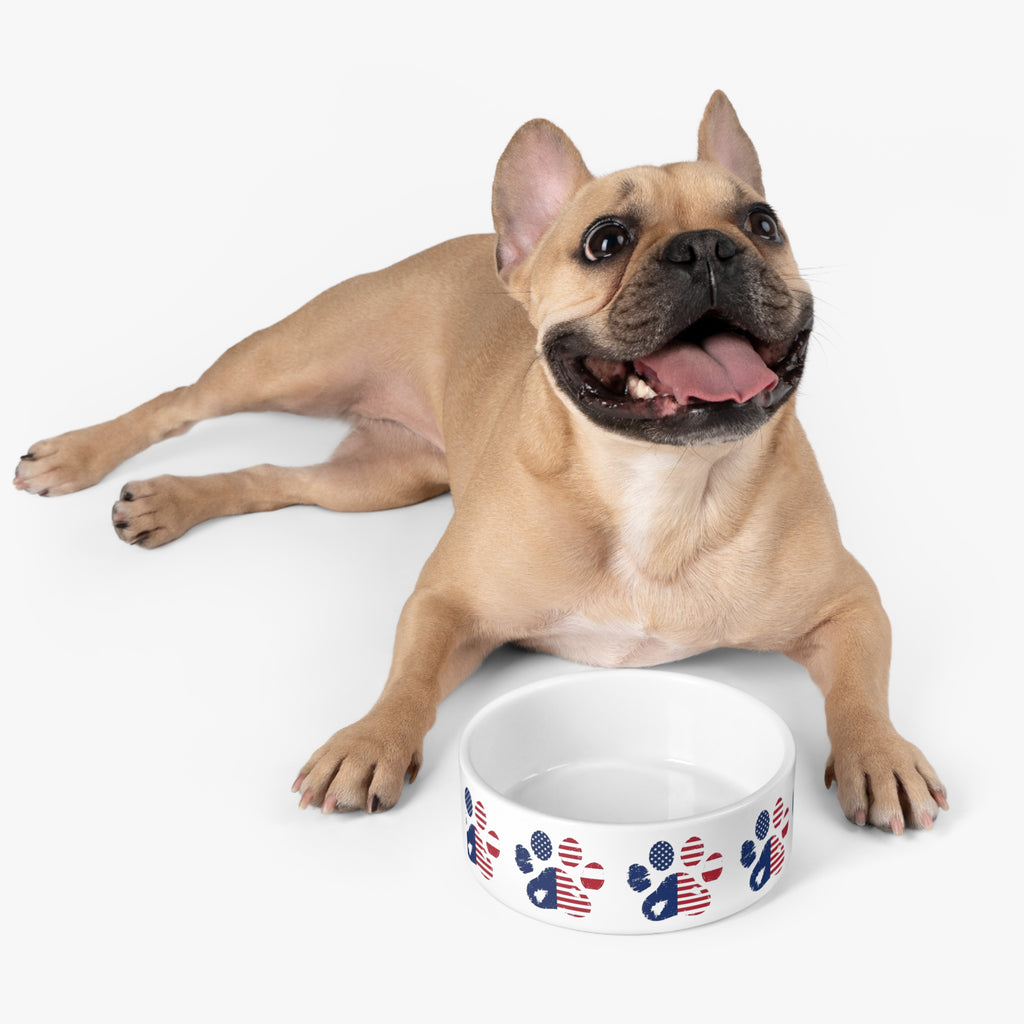 Patriot Paws 1776 Commemorative Ceramic Pet Bowl