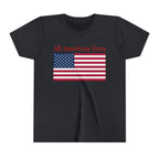 All American Teen Youth Tee - Patriotic American Flag Shirt for Teens