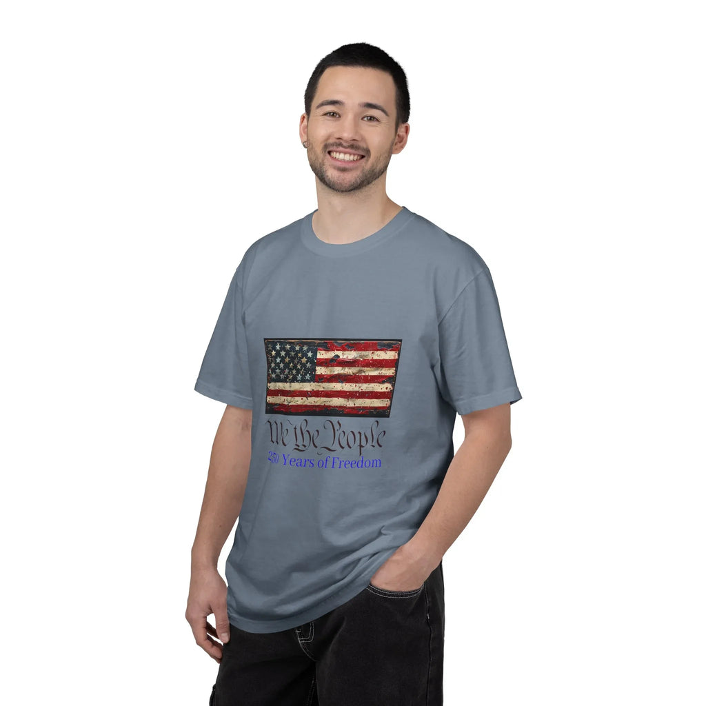 We the People American Flag T-Shirt | 250 Years of Freedom - 250 USA Celebration