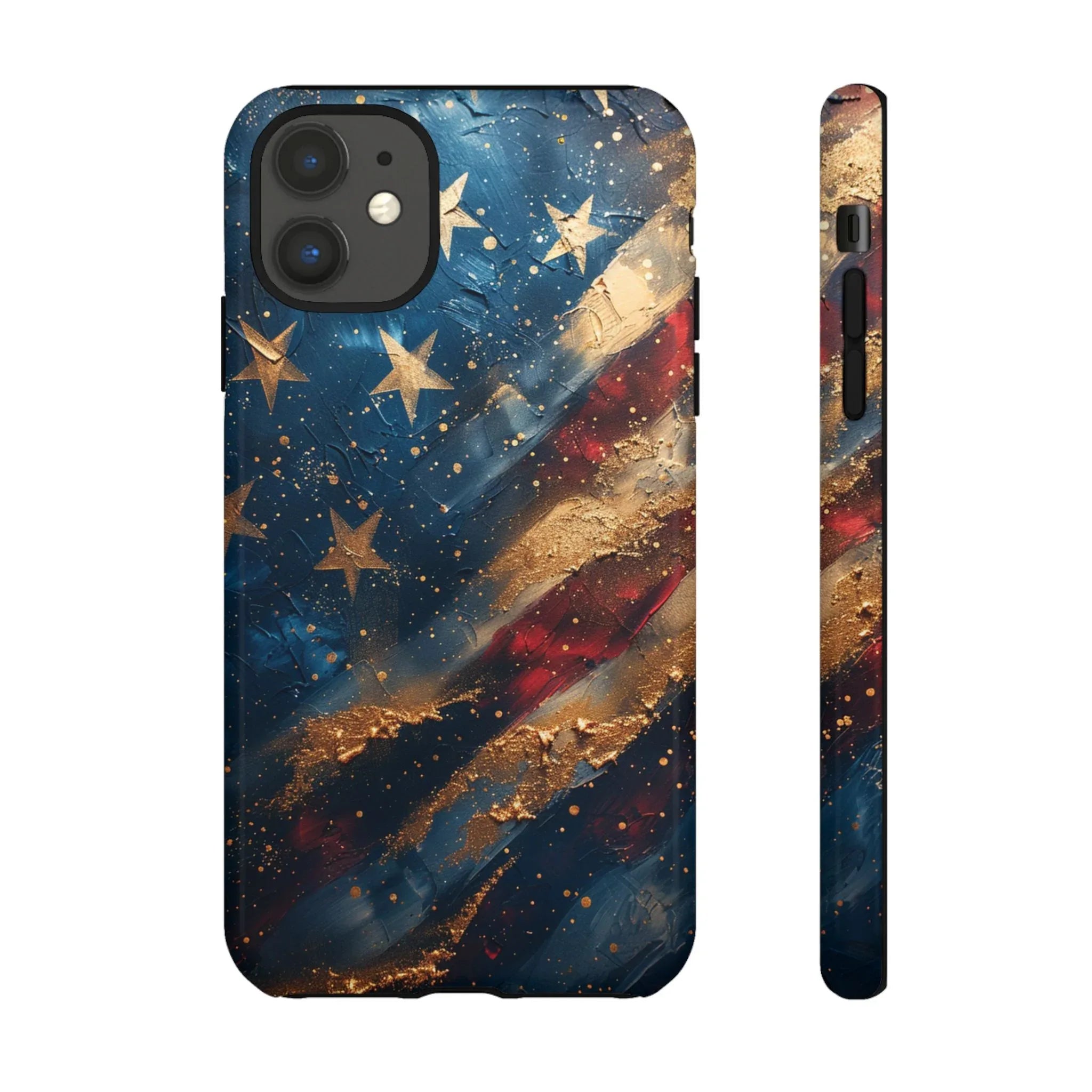 Distressed American Flag phone case | tough cases - 250 USA Celebration