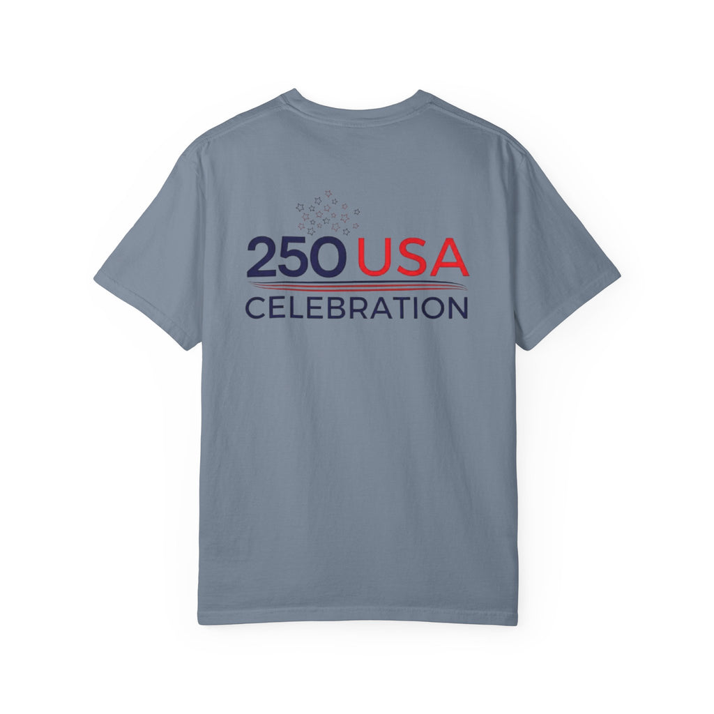 250 USA Celebration T-Shirt — Patriotic 250th Anniversary Tee