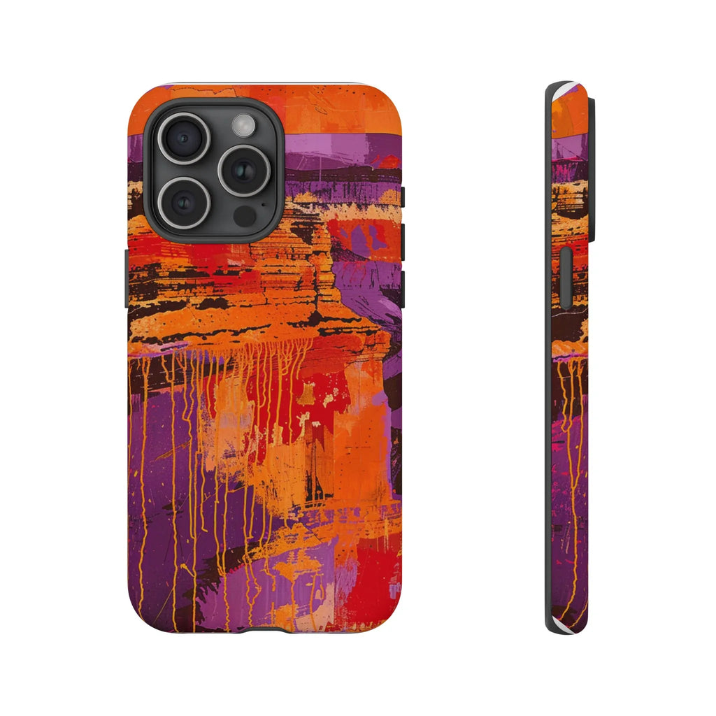 Abstract Drip Paint Tough Case | Phone Case - 250 USA Celebration