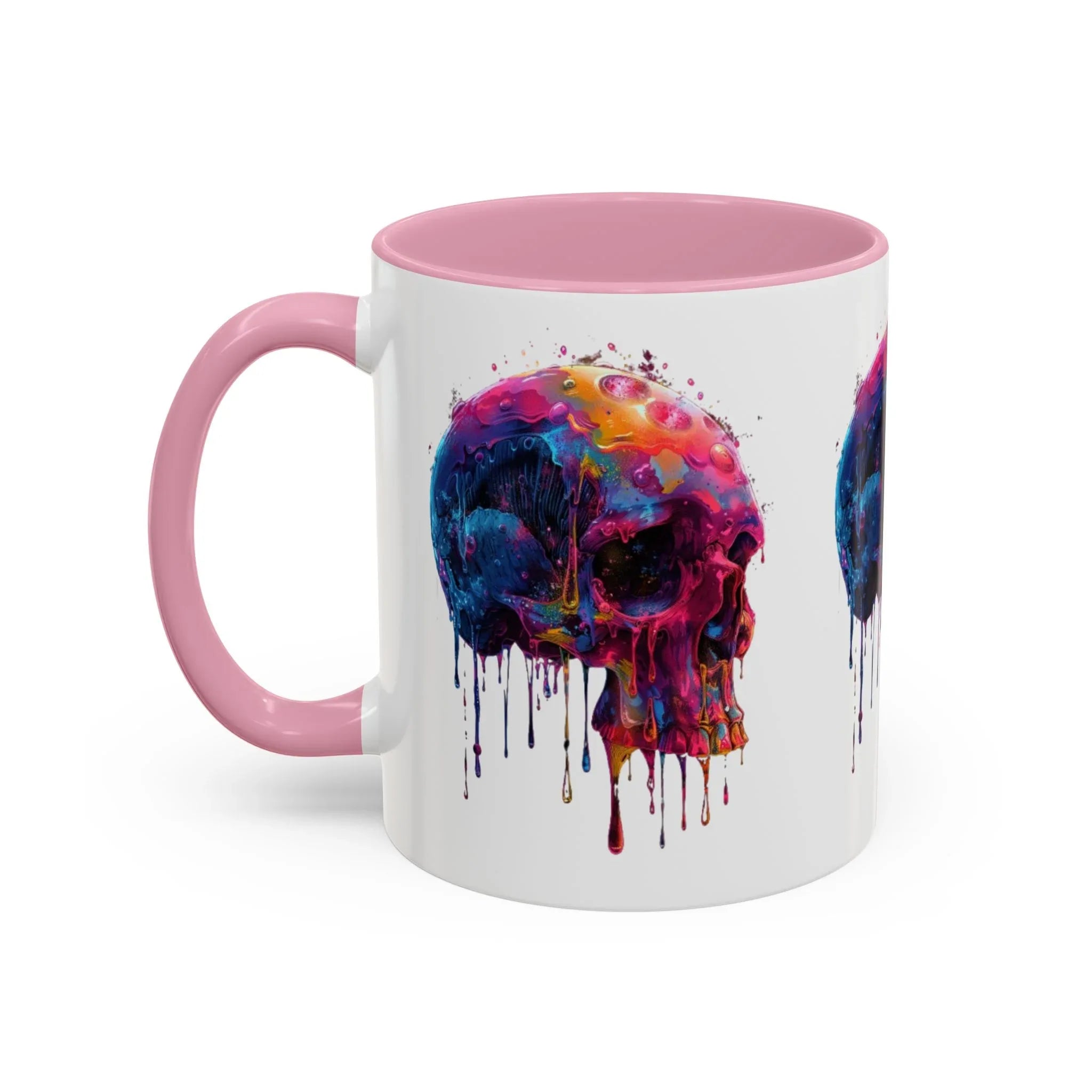 Psychedelic Third Eye Mug | Glowing Mushrooms, Melting Doves, Neon Lava Art - 250 USA Celebration