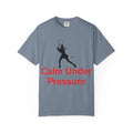 Calm Under Pressure Tennis Player T-shirt | Tennis Graphic Tee - 250 USA Celebration
