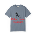 Calm Under Pressure Tennis Player T-shirt | Tennis Graphic Tee - 250 USA Celebration