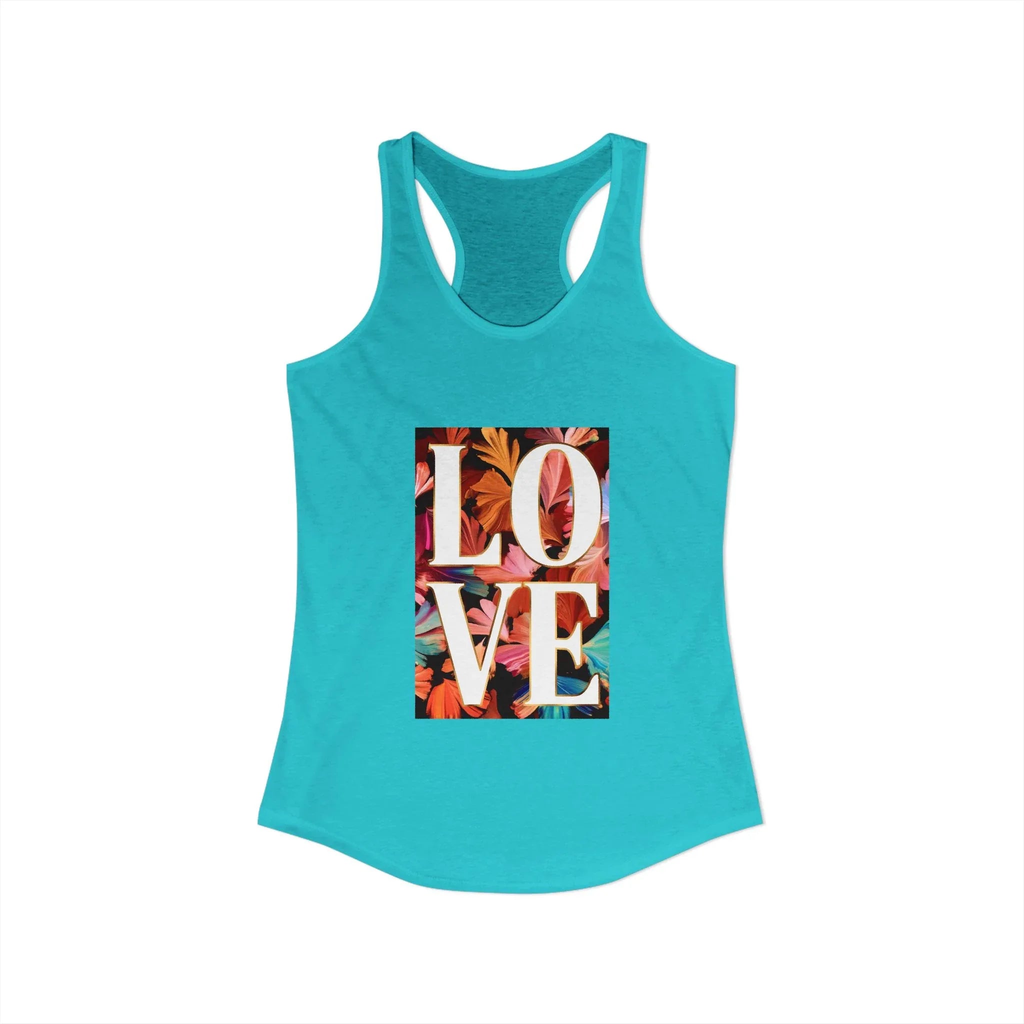 Women's Ideal Racerback Tank - 250 USA Celebration