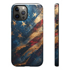 Distressed American Flag phone case | tough cases - 250 USA Celebration