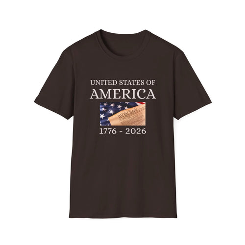 Unisex Softstyle T-Shirt - 250 USA Celebration