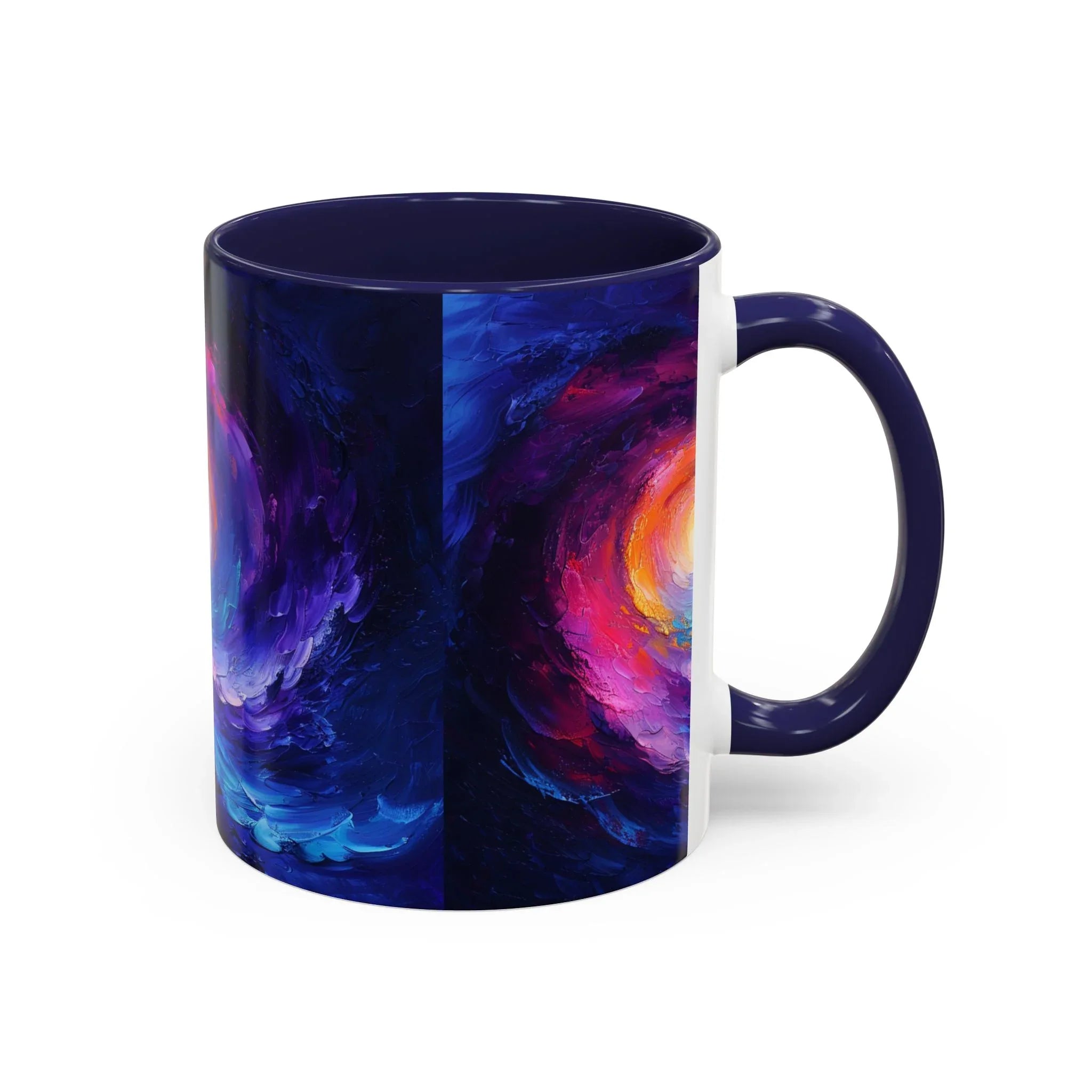 Colorful Cosmic Vortex Mug | Accent Coffee Mug 11oz 15oz - 250 USA Celebration