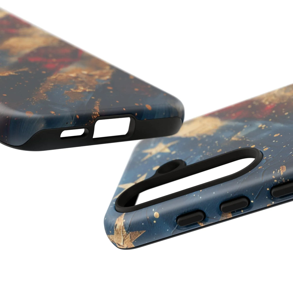 Patriotic Phone Case, Tough Cases with American Flag Design, Stylish Phone Accessories, USA Pride Gift, Durable Cases for All Occasions - 250 USA Celebration