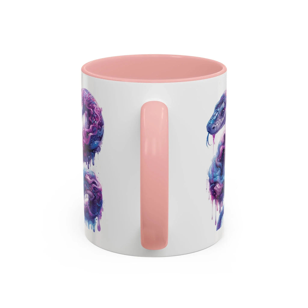 Psychedelic Ouroboros Snake Mug | Rainbow Galaxy Fractal Mushrooms - 250 USA Celebration