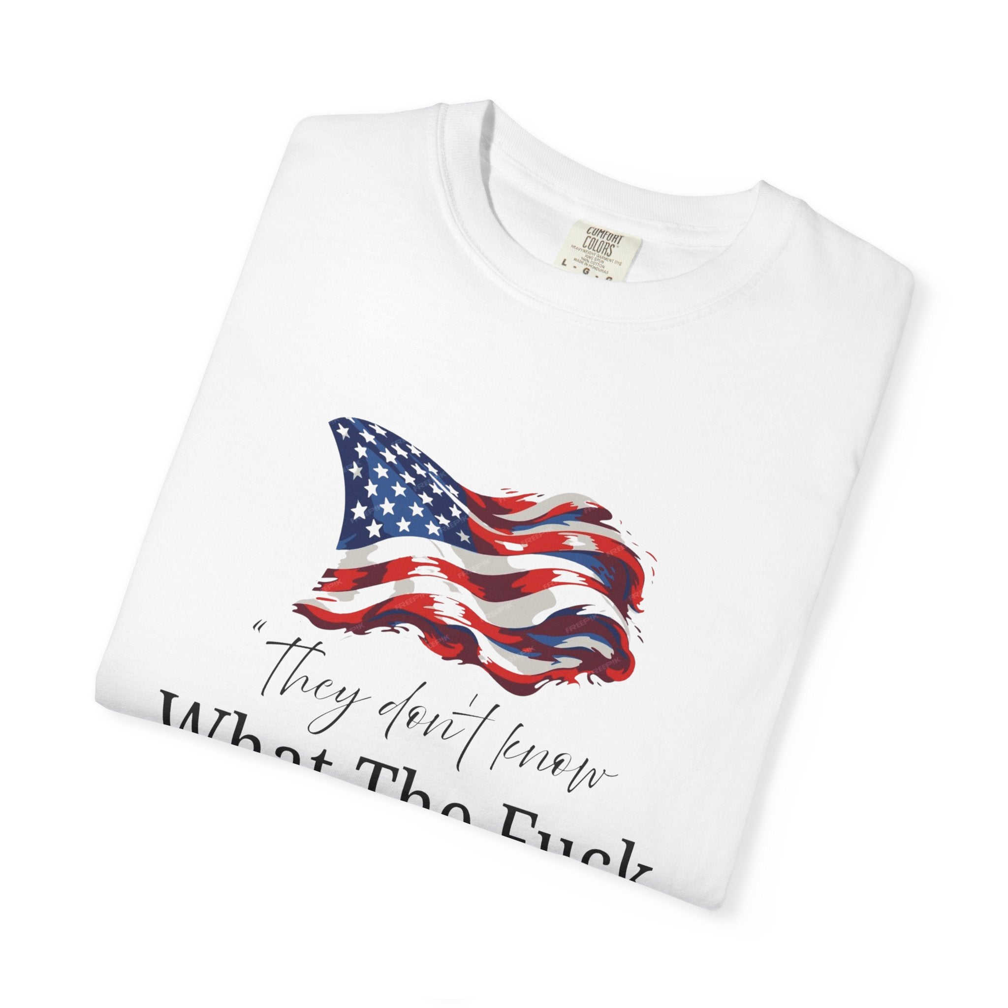 Patriotic Humor T-Shirt - Funny Graphic Tee, Independence Day, Gift for Veterans, Casual Wear, Unique Statement Shirt