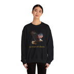 America 250 American Eagle Flag  | Official 250th Anniversary Edition - American Flag Bald Eagle Sweatshirt | Patriotic Eagle Crewneck