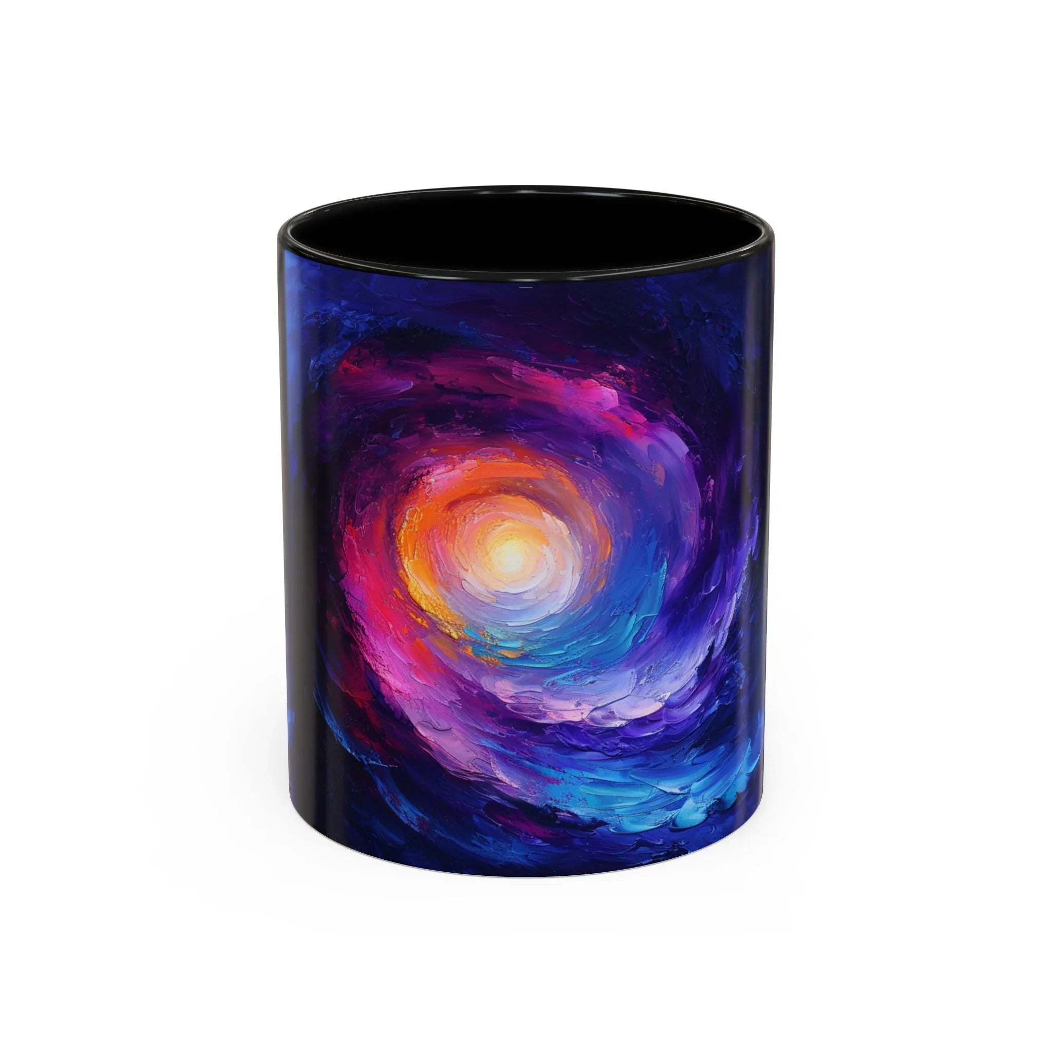 Colorful Cosmic Vortex Mug | Accent Coffee Mug 11oz 15oz - 250 USA Celebration