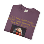 George Washington Quote T-Shirt — "Free Men or Slaves" Patriotic Tee