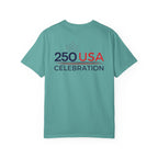 250 USA Celebration T-Shirt — Patriotic 250th Anniversary Tee