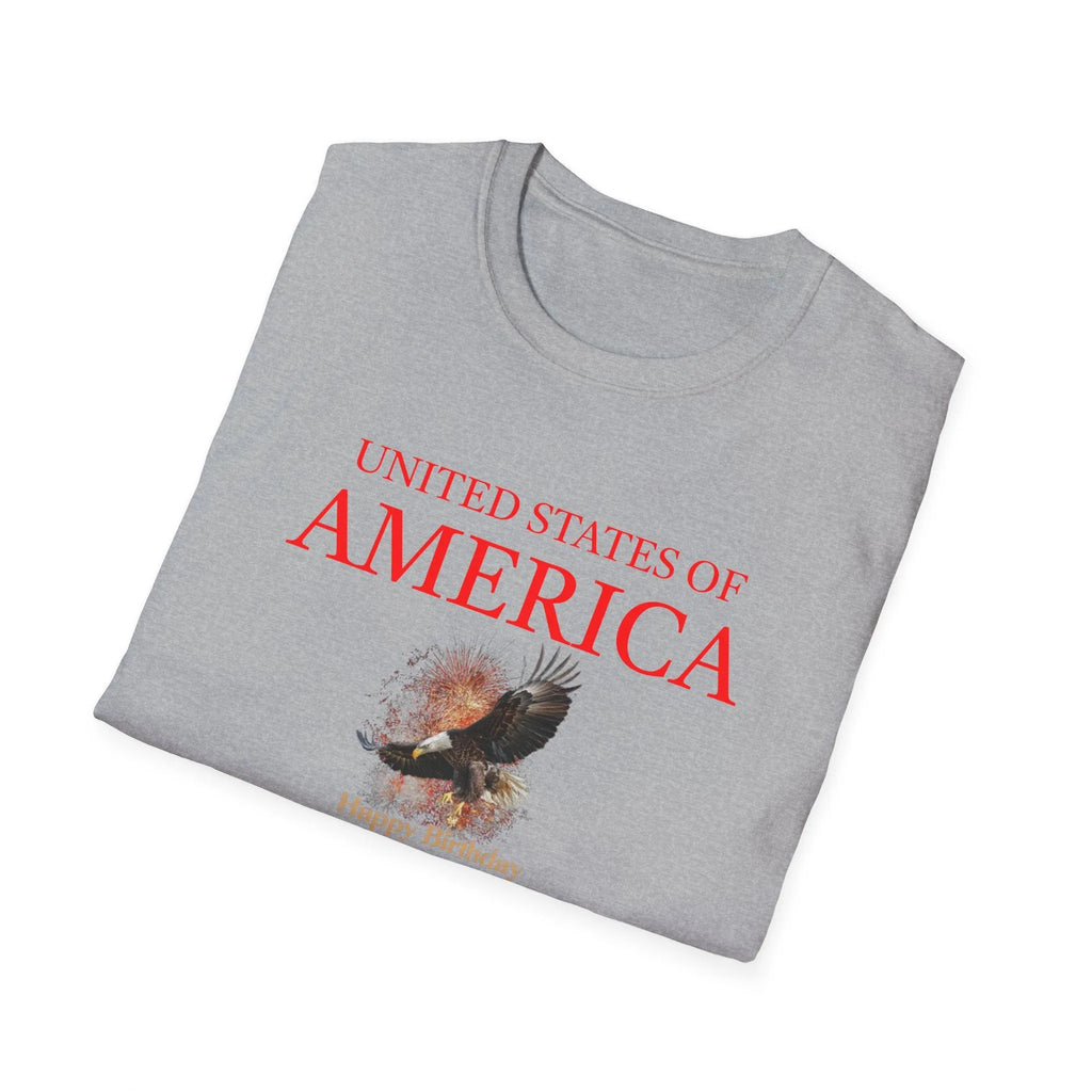 Unisex Softstyle T-Shirt - 250 USA Celebration