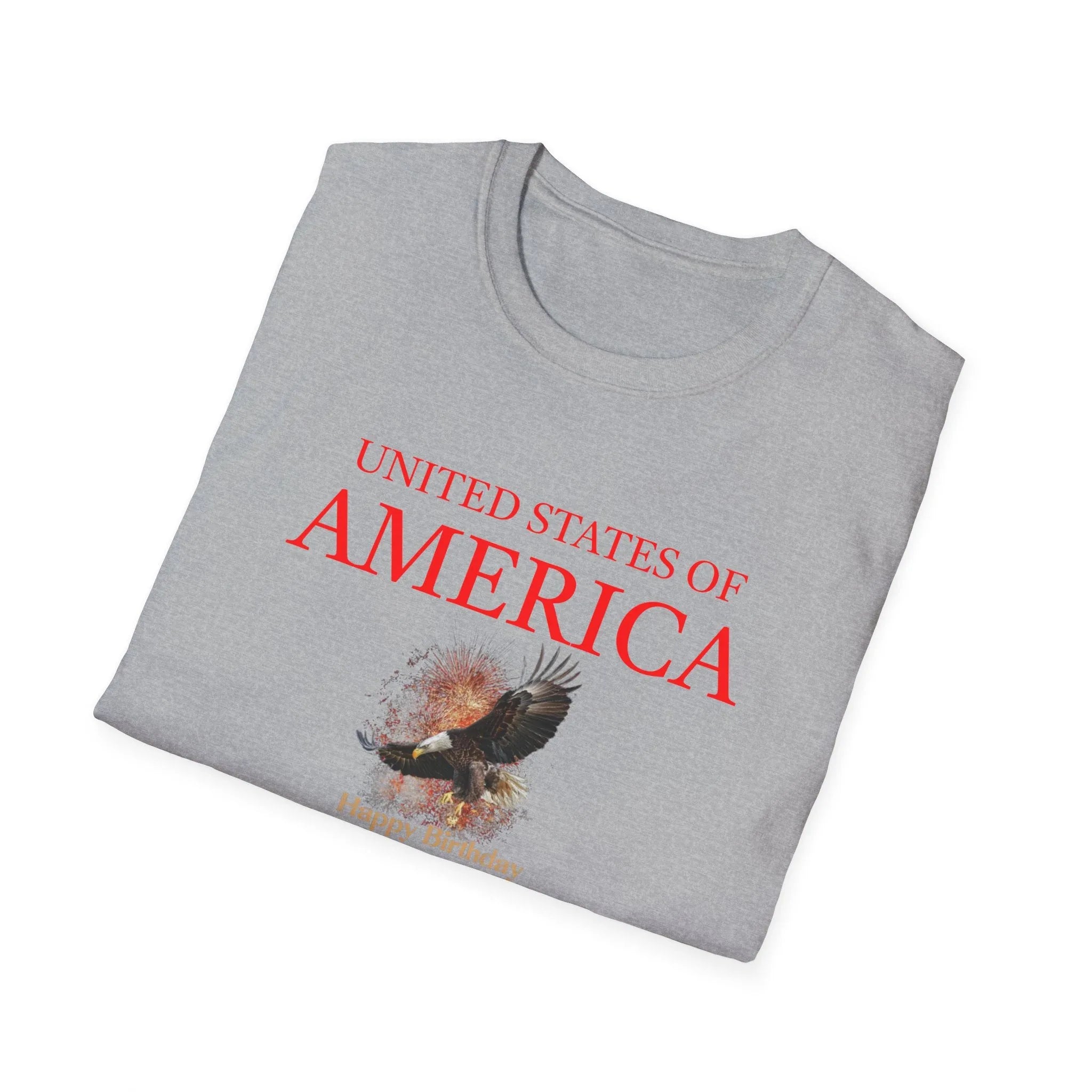Unisex Softstyle T-Shirt - 250 USA Celebration