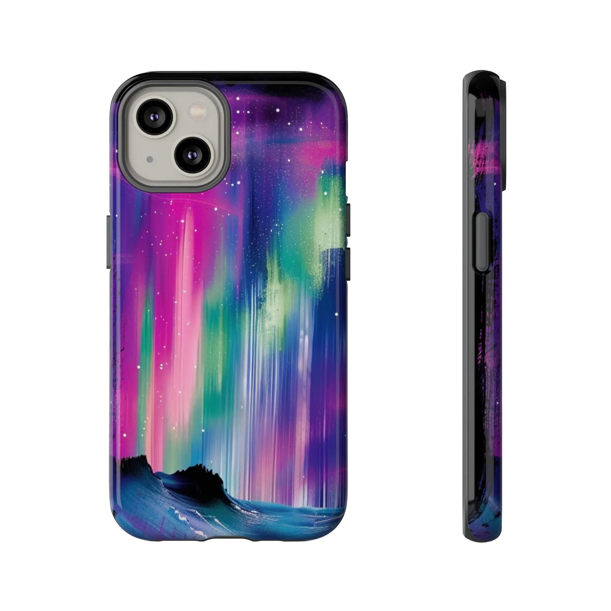 Aurora Borealis Phone Case | Tough iPhone Case, Northern Lights Sky - 250 USA Celebration