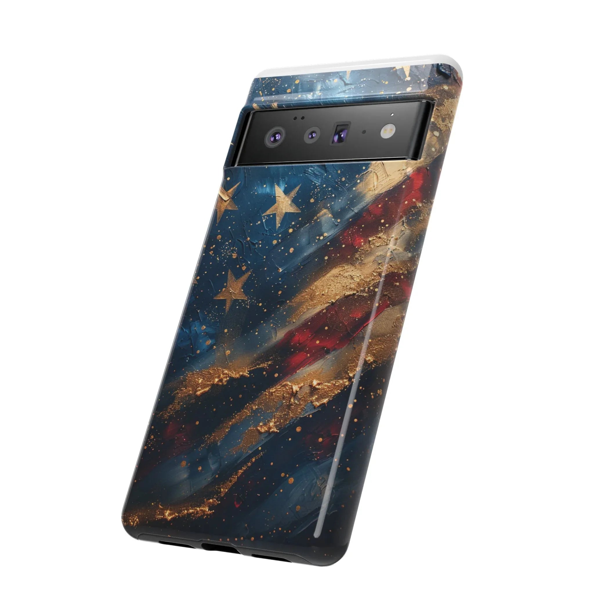Distressed American Flag phone case | tough cases - 250 USA Celebration