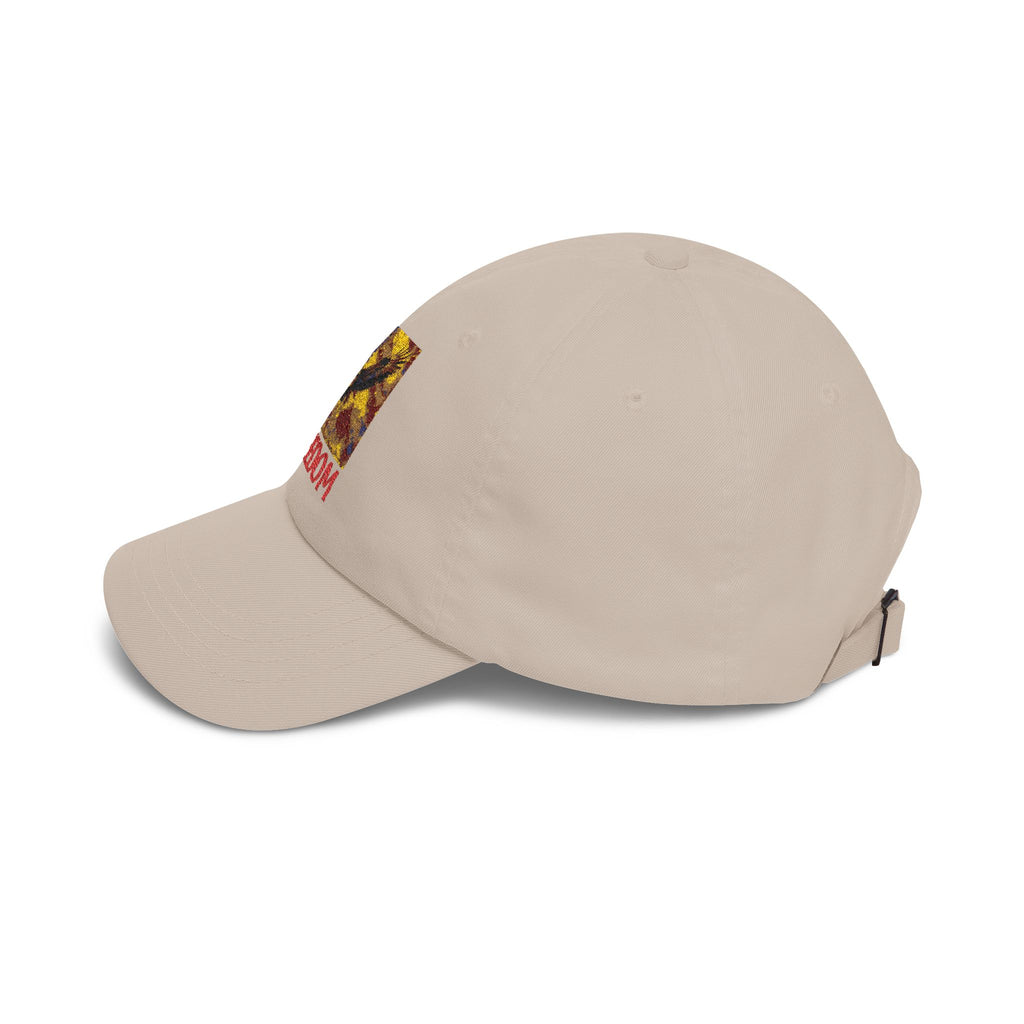 Freedom Eagle Dad Cap — Patriotic Embroidered Baseball Hat