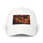 Cap, Santa Claus Christmas Hat, Winter Holiday Baseball Cap, Festive Santa Beanie, Classic Dad Cap - 250 USA Celebration