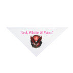 Pet Bandana — "Red, White & Woof" Patriotic Dog Bandana