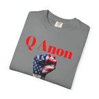 Q Anon Fist T-shirt | WWG1WGA Print - 250 USA Celebration