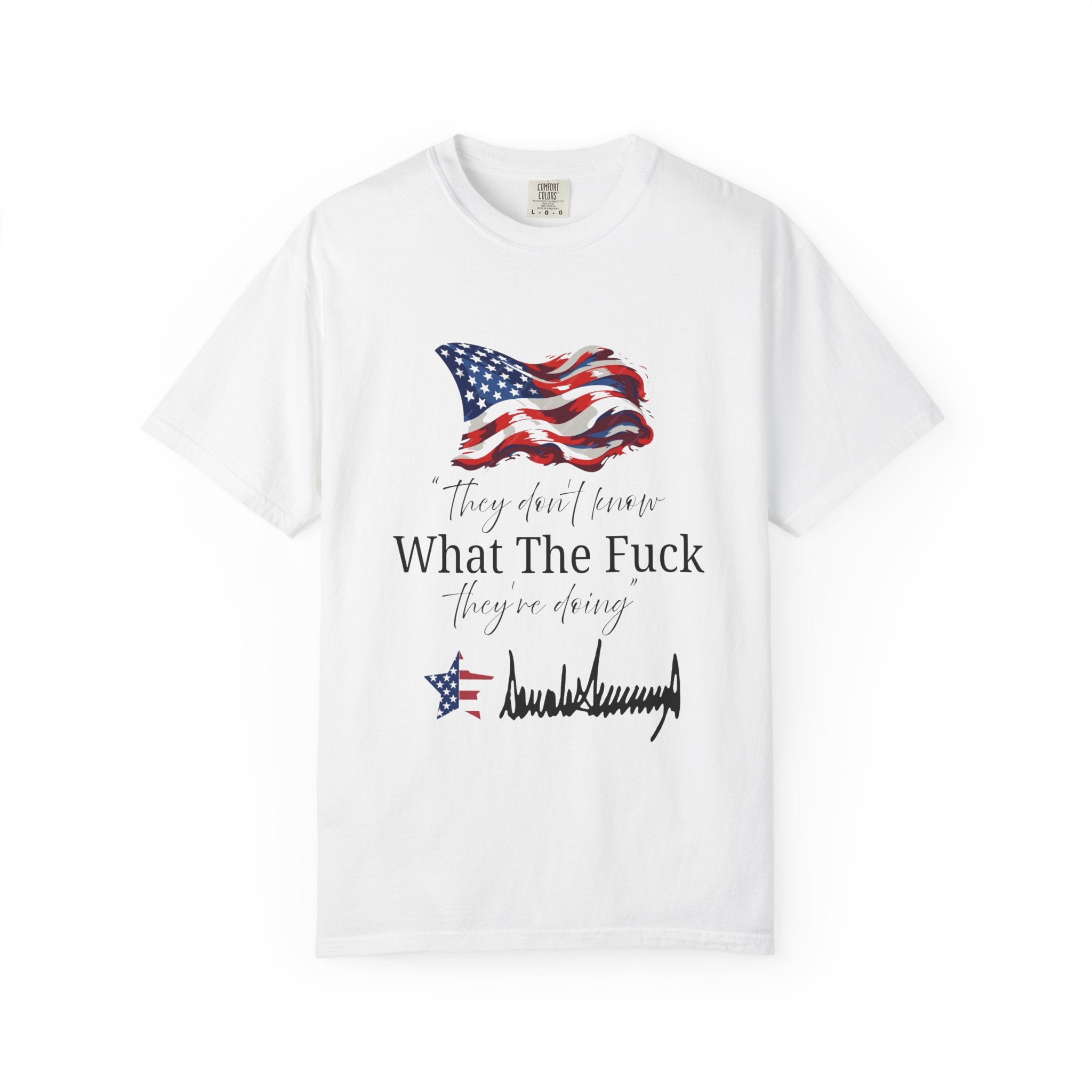 Patriotic Humor T-Shirt - Funny Graphic Tee, Independence Day, Gift for Veterans, Casual Wear, Unique Statement Shirt