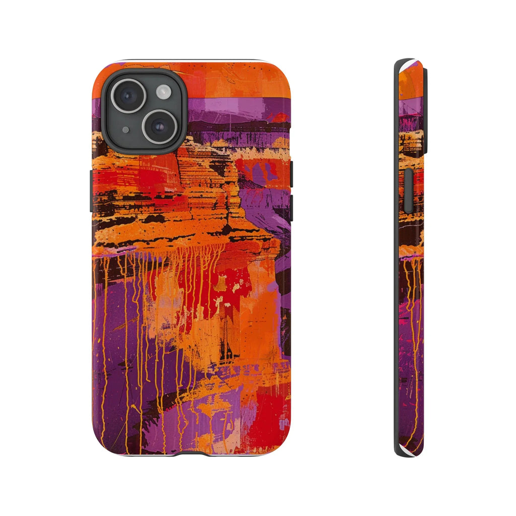 Abstract Drip Paint Tough Case | Phone Case - 250 USA Celebration