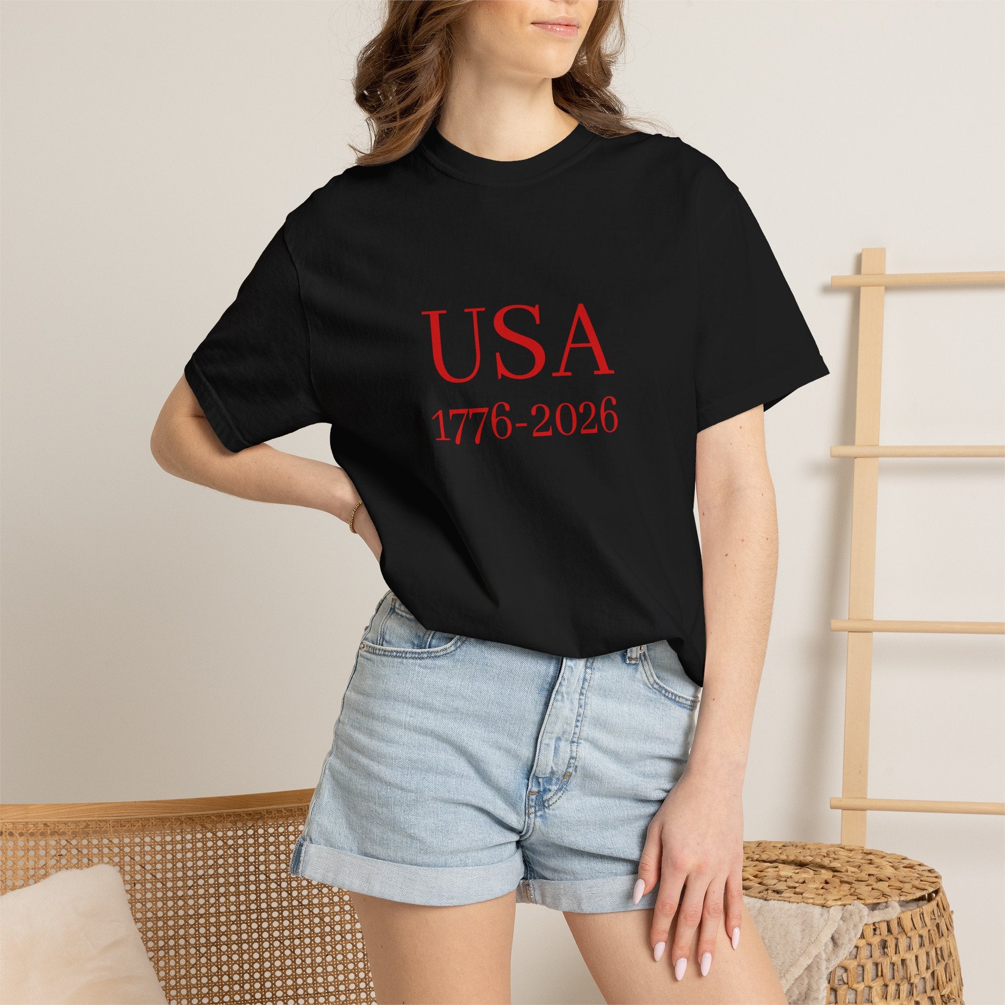 USA 1776–2026 Commemorative T-Shirt — Patriotic American Anniversary Tee