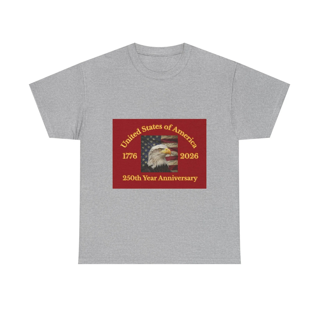 250th Anniversary USA Tee, 250 Years of Freedom, Patriotic Baseball Cap, American, American Patriotic, USA Apparel, Flag T-Shirts - 250 USA Celebration