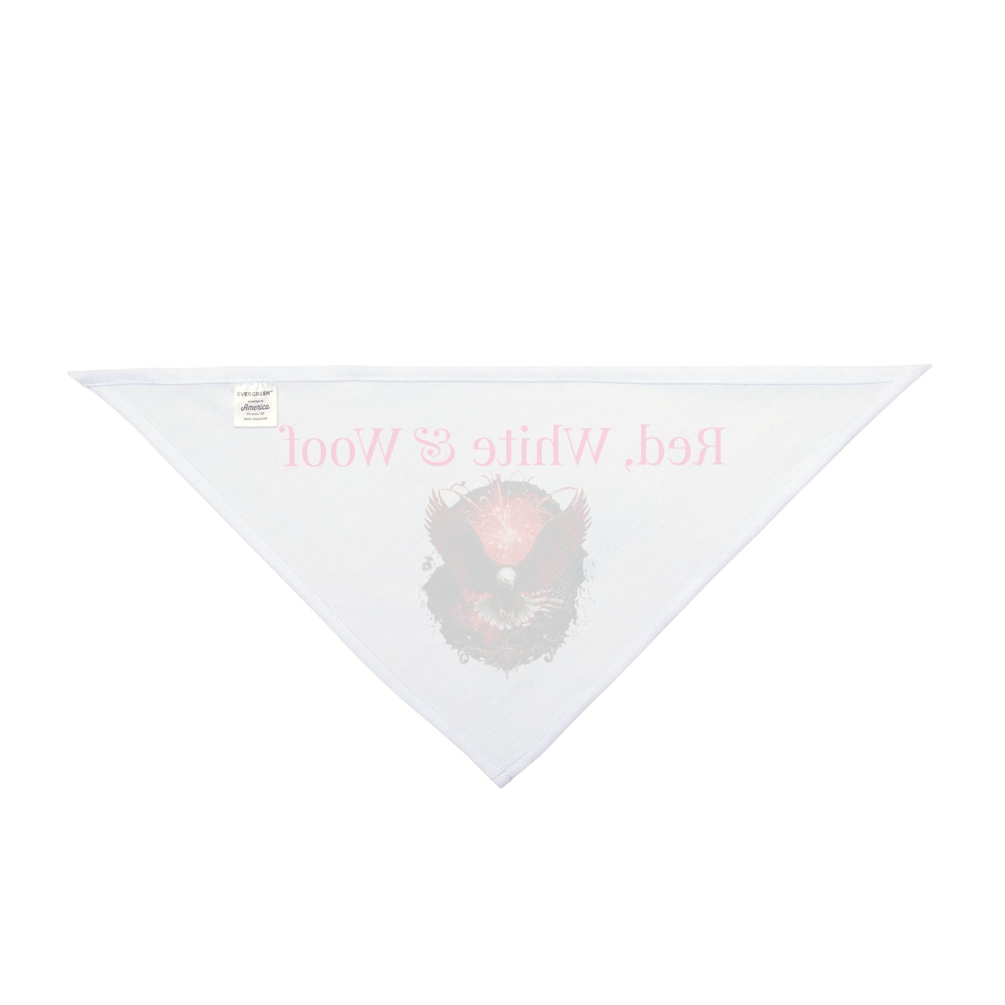 Pet Bandana — "Red, White & Woof" Patriotic Dog Bandana